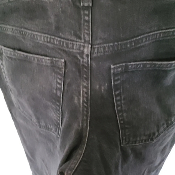 Asos Maternity Design Black Wide Leg Maternity Jeans Size 6 - Picture 7 of 7